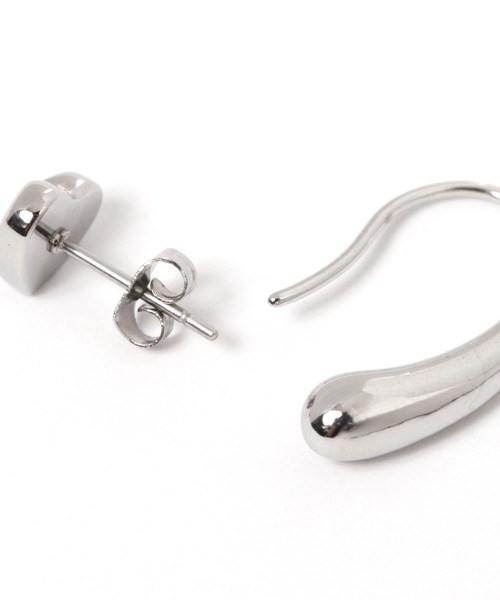 GLOBAL WORK(グローバルワーク)の「ステンレスピアス4点セット/125014(ピアス(両耳用)・レディース・ゴールド/シルバー・ONE SIZE)」の3枚目の写真