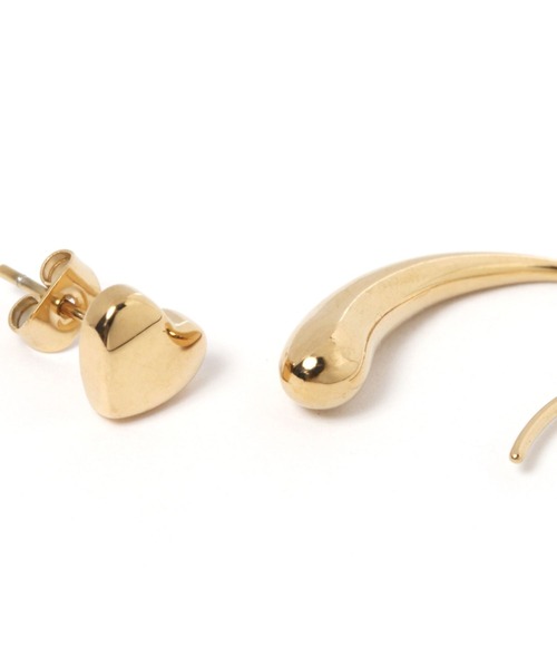 GLOBAL WORK(グローバルワーク)の「ステンレスピアス4点セット/125014(ピアス(両耳用)・レディース・ゴールド/シルバー・ONE SIZE)」の5枚目の写真