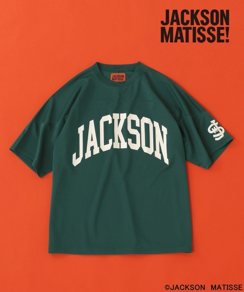 JACKSON MATISSE（ジャクソンマティス）の「【JACKSON MATISSE×BAYFLOW】メッシュTシャツ（Tシャツ/カットソー・メンズ・オフホワイト/ブラウン/グリーン/チャコール・MEDIUM/LARGE）」の4枚目の写真