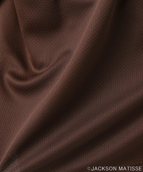 JACKSON MATISSE（ジャクソンマティス）の「【JACKSON MATISSE×BAYFLOW】メッシュTシャツ（Tシャツ/カットソー・メンズ・オフホワイト/ブラウン/グリーン/チャコール・MEDIUM/LARGE）」の5枚目の写真