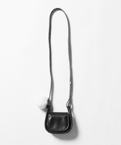 HELOYSE(エロイーズ)の「HELOYSE/エロイーズ palm bag ショルダーバッグ ミニバッグ ショルダーポーチ(ショルダーバッグ・レディース・ブラック/ホワイト・FREE)」の1枚目の写真