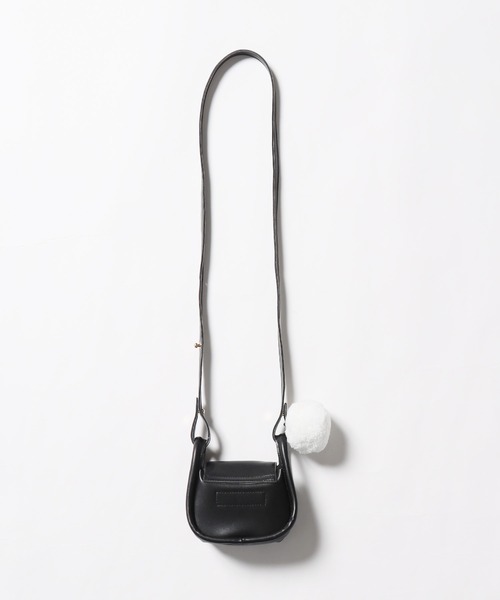 HELOYSE(エロイーズ)の「HELOYSE/エロイーズ palm bag ショルダーバッグ ミニバッグ ショルダーポーチ(ショルダーバッグ・レディース・ブラック/ホワイト・FREE)」の13枚目の写真
