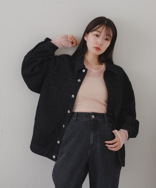 Kastane（カスタネ）の「【WEB限定/2サイズ展開】オーバーデニム