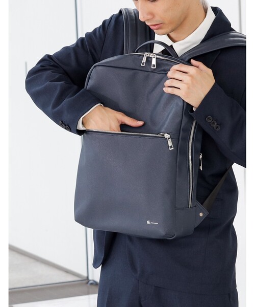 tk.TAKEO KIKUCHI（ティーケータケオキクチ）の「◆サフィアーノバックパック（バックパック/リュック・メンズ・ブラック/ブルー系その他・00）」の22枚目の写真