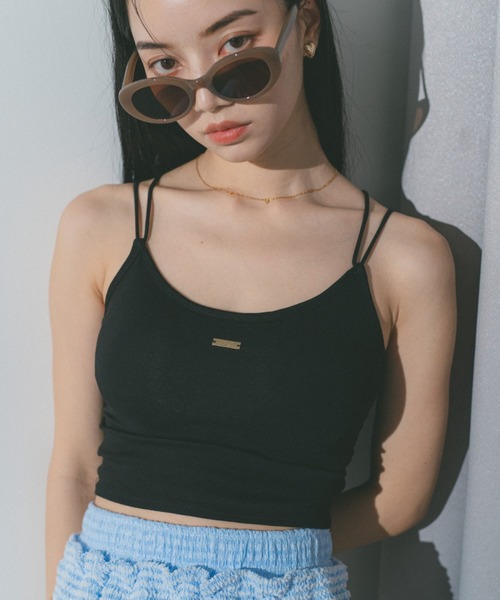 ECREL（エクレール）の「バックリボンキャミソール/カップ付き（キャミソール・レディース・ブラック/ホワイト/ピンク・FREE）」の15枚目の写真