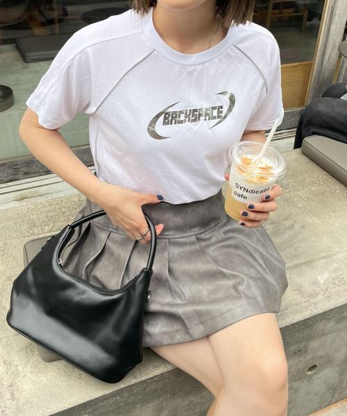 WEGO(ウィゴー)の「WEGO/スポーツグラフィックT(Tシャツ/カットソー・レディース・ホワイト/ブラック・FREE)」の7枚目の写真