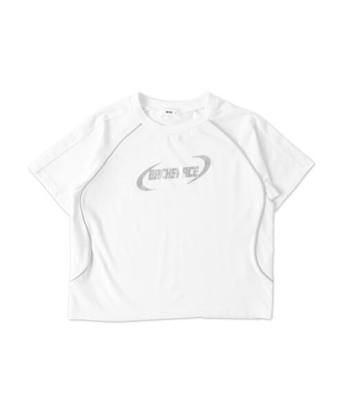 WEGO(ウィゴー)の「WEGO/スポーツグラフィックT(Tシャツ/カットソー・レディース・ホワイト/ブラック・FREE)」の13枚目の写真