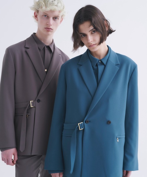 CULLNI（クルニ）の「24-AW-011 / Double Cloth Zip Pocket Shirt