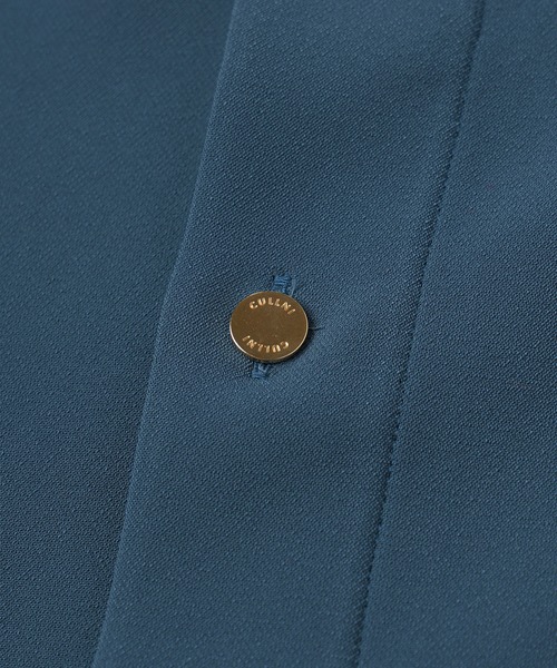 トップス CULLNI 24-AW-011 CULLNI（クルニ）の「24-AW-011 / Double Cloth Zip Pocket