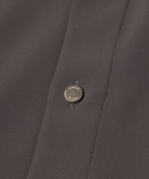 CULLNI（クルニ）の「24-AW-011 / Double Cloth Zip Pocket Shirt
