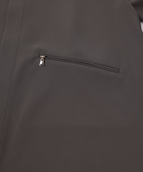 CULLNI（クルニ）の「24-AW-011 / Double Cloth Zip Pocket Shirt