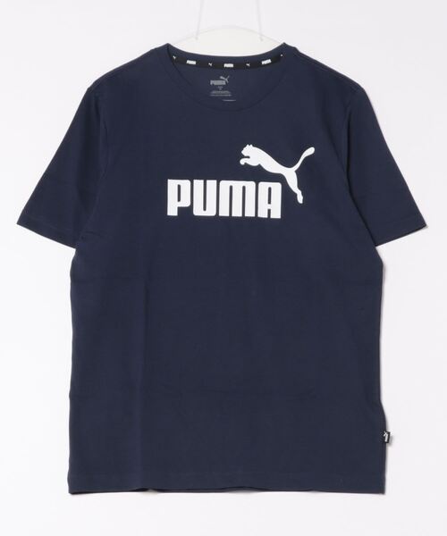 PUMA(プーマ)の「【PUMA】ESS ロゴ Tシャツ 588737(Tシャツ/カットソー・メンズ・ネイビー/グレー/ブラック/ホワイト・M/L/S/XL)」の4枚目の写真