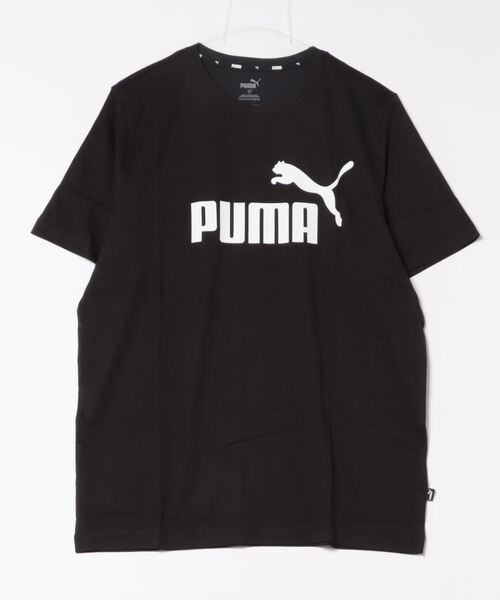 PUMA(プーマ)の「【PUMA】ESS ロゴ Tシャツ 588737(Tシャツ/カットソー・メンズ・ネイビー/グレー/ブラック/ホワイト・M/L/S/XL)」の2枚目の写真