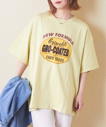 evo.（エボ）の「ビッグシルエットプリントTシャツ（Tシャツ/カットソー）」