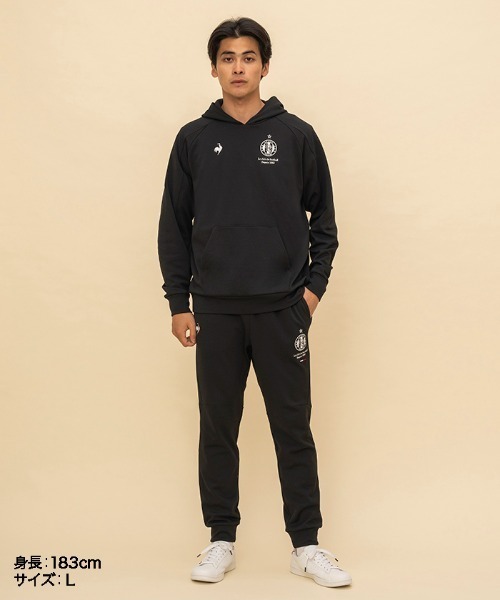 le coq sportif（ルコックスポルティフ）の「ヒートナビ スウェットパンツ（スウェットパンツ・メンズ・ブラック/グレー・L/XL/M）」の10枚目の写真