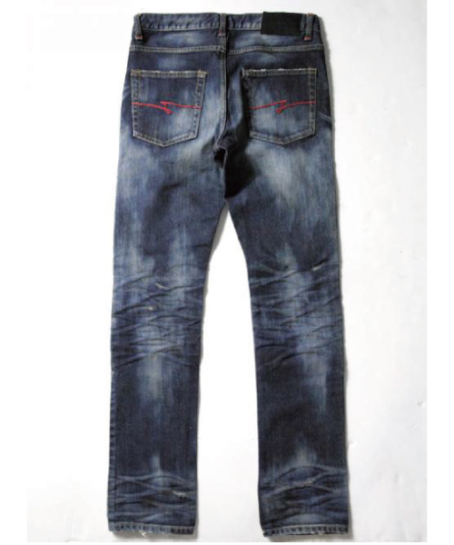 JACKROSE(ジャックローズ)の「ハイパーストレッチパンクロックダメージデニム(デニムパンツ・メンズ・インディゴブルー/サックスブルー/ブラック・S/XL/L/M)」の22枚目の写真