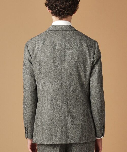 【セール】【3ピース対応/日本製】ネップ ホームスパン ジャケット（テーラードジャケット）｜40ct＆525（フォーティーカラッツアンドゴーニーゴ）