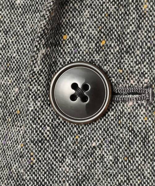 【セール】【3ピース対応/日本製】ネップ ホームスパン ジャケット（テーラードジャケット）｜40ct＆525（フォーティーカラッツアンドゴーニーゴ）