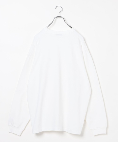BAYFLOW（ベイフロー）の「[合わせやすい]SNOW無地長袖Tシャツ（Tシャツ/カットソー・メンズ・オフホワイト/ブルー/チャコール/イエロー・MEDIUM/LARGE）」の5枚目の写真