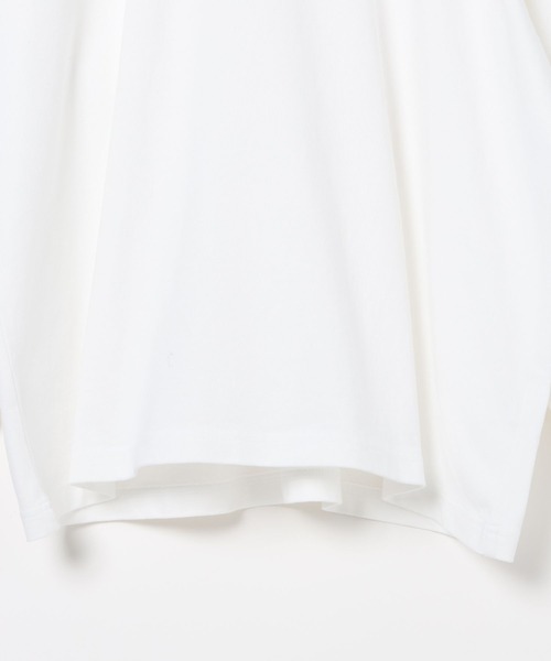 BAYFLOW（ベイフロー）の「[合わせやすい]SNOW無地長袖Tシャツ（Tシャツ/カットソー・メンズ・オフホワイト/ブルー/チャコール/イエロー・MEDIUM/LARGE）」の8枚目の写真