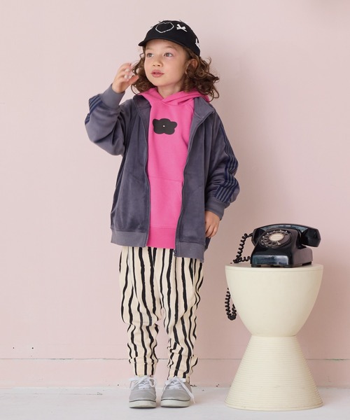 GRIN BUDDY(グリンバディ)の「【GRIN BUDDY】別注 Heart Ribbon Cap(ブラック)(キャップ・キッズ・ブラック・52/54)」の8枚目の写真