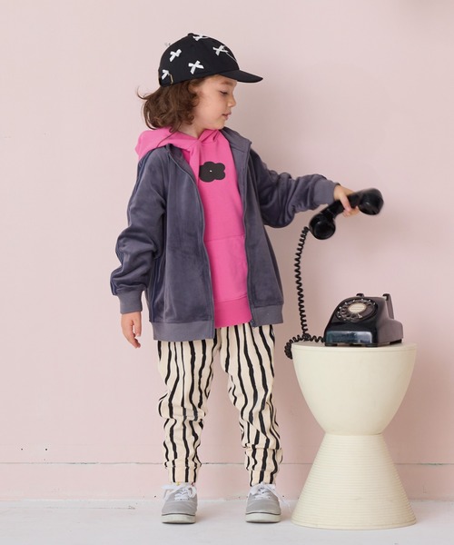 GRIN BUDDY(グリンバディ)の「【GRIN BUDDY】別注 Heart Ribbon Cap(ブラック)(キャップ・キッズ・ブラック・52/54)」の9枚目の写真