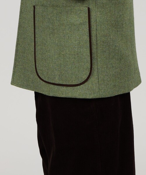 【別注】CARUSO ウール フォレスティエールジャケット（ブルゾン）｜CARUSO（カルーゾ）