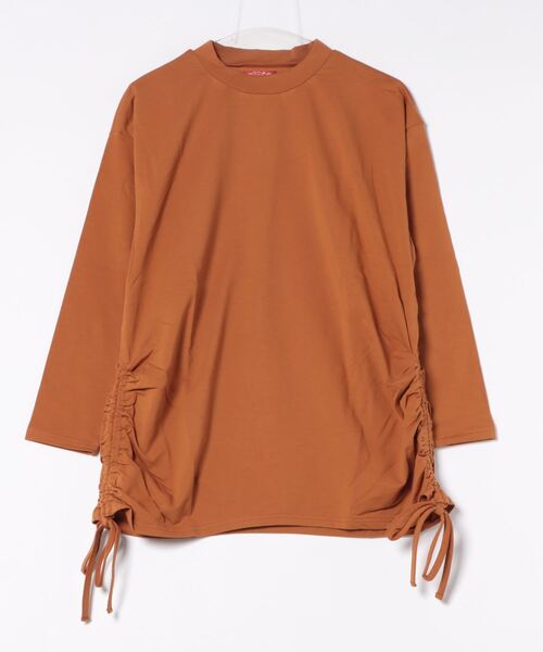 チャイハネ（チャイハネ）の「【チャイハネ】フォアトラ インナートップス（Tシャツ/カットソー・レディース・ホワイト/キャメル/カーキ/ブラック・FREE）」の4枚目の写真