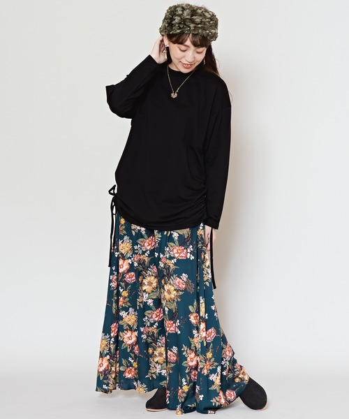 チャイハネ（チャイハネ）の「【チャイハネ】フォアトラ インナートップス（Tシャツ/カットソー・レディース・ホワイト/キャメル/カーキ/ブラック・FREE）」の7枚目の写真