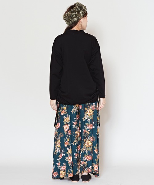 チャイハネ（チャイハネ）の「【チャイハネ】フォアトラ インナートップス（Tシャツ/カットソー・レディース・ホワイト/キャメル/カーキ/ブラック・FREE）」の10枚目の写真