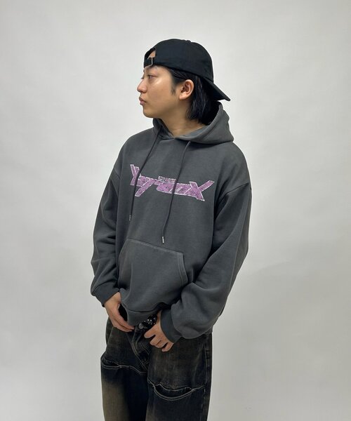 who's who gallery BRONX パーカー スウェット グレー 黒 WHO'S WHO gallery（フーズフーギャラリー）の「*2サイズ展開