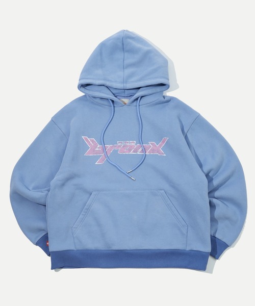 WHO'S WHO gallery(フーズフーギャラリー)の「*2サイズ展開あり【KOOKY'N/クーキー】BRONX パーカー(パーカー・レディース・パープル/ネイビー/レッド/ライトグレー/サックスブルー/ブラック/チャコールグレー・MEDIUM/LARGE)」の6枚目の写真