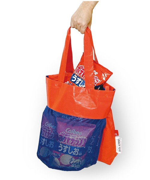 ROOTOTE(ルートート)の「Calbee×ROOTOTE / IP.TL.SNACKTOTE_カルビー(トートバッグ・レディース・オレンジ/シルバー・FREE)」の18枚目の写真