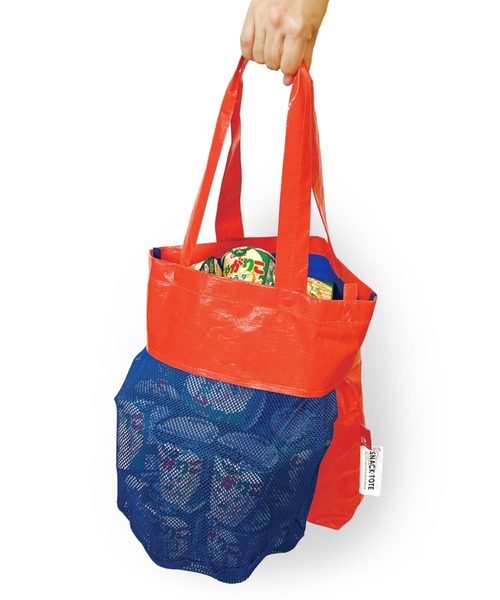 ROOTOTE(ルートート)の「Calbee×ROOTOTE / IP.TL.SNACKTOTE_カルビー(トートバッグ・レディース・オレンジ/シルバー・FREE)」の7枚目の写真