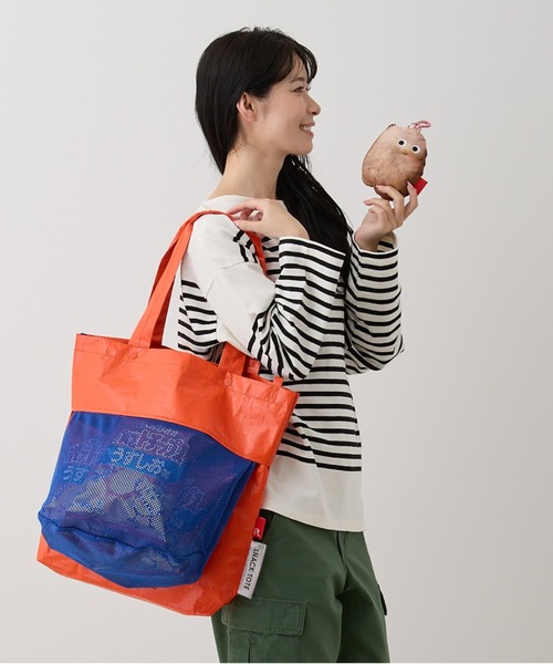 ROOTOTE(ルートート)の「Calbee×ROOTOTE / IP.TL.SNACKTOTE_カルビー(トートバッグ・レディース・オレンジ/シルバー・FREE)」の10枚目の写真