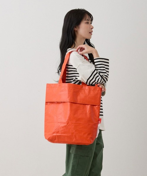ROOTOTE(ルートート)の「Calbee×ROOTOTE / IP.TL.SNACKTOTE_カルビー(トートバッグ・レディース・オレンジ/シルバー・FREE)」の4枚目の写真