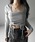 me+em select�i�~�[���Z���N�g�j�́u�y �Rcolor �z �_�u���V���[�����O���{���X�N�G�A�l�b�N�g�b�v�X �^ double shirring ribbon square neck tops�iT�V���c/�J�b�g�\�[�j�v�b�O���[