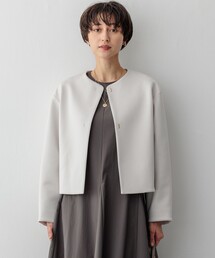 ラムレザー ノーカラージャケット / 23区 | ファッション通販