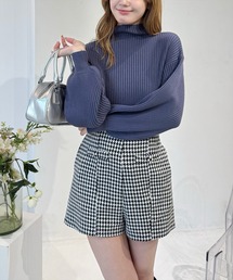 clear | ボトルネックゆるニットプルオーバー [ベーシック]≪2024AW新作≫(ニット/セーター)