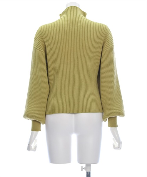 clear（クリア）の「ボトルネックゆるニットプルオーバー [ベーシック]≪2024AW新作≫（ニット/セーター・レディース・マスタード/テラコッタ/ブルーグレー/グレイッシュベージュ/アイボリー/ブラック・F）」の12枚目の写真