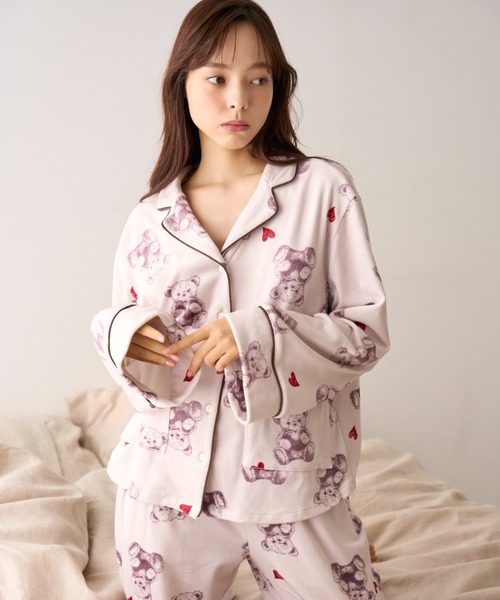 SNIDEL HOME（スナイデルホーム）の「ベア柄パジャマセット（ルーム