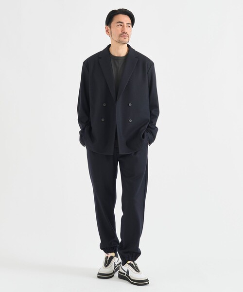 THE TOKYO（ザトウキョウ）の「Washable Flannel Cashmere Touch Easy Pants（スウェットパンツ・メンズ・ダークネイビー/グレイッシュベージュ/ブラック・48/46/44）」の22枚目の写真