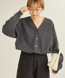 《WEB限定追加》sweat kn nuance  カーディガン