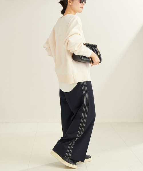 plage（プラージュ）の「《WEB限定追加》sweat kn nuance  カーディガン（カーディガン/ボレロ・レディース・ホワイト/ライトグレー/チャコールグレー・FREE）」の20枚目の写真