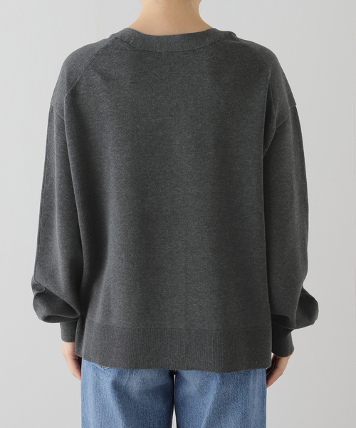 セール】《WEB限定追加》sweat kn nuance カーディガン（カーディガン