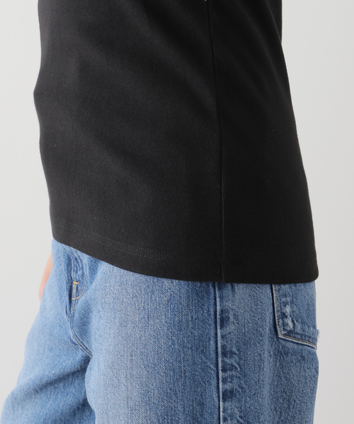 Spick & Span(スピックアンドスパン)の「Uネックノースリーブ(タンクトップ・レディース・ベージュ/ブラック・FREE)」の10枚目の写真