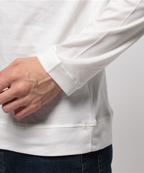 JUNRED(ジュンレッド)の「ファインコットンタートルカットソー(ニット/セーター・メンズ・ホワイト/ブラック/グリーン系その他・MEDIUM/SMALL/LARGE)」の7枚目の写真