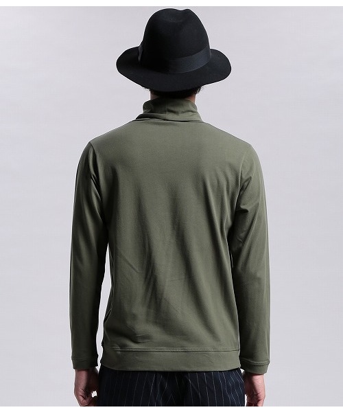 JUNRED(ジュンレッド)の「ファインコットンタートルカットソー(ニット/セーター・メンズ・ホワイト/ブラック/グリーン系その他・MEDIUM/SMALL/LARGE)」の13枚目の写真