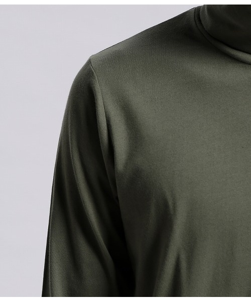 JUNRED(ジュンレッド)の「ファインコットンタートルカットソー(ニット/セーター・メンズ・ホワイト/ブラック/グリーン系その他・MEDIUM/SMALL/LARGE)」の15枚目の写真