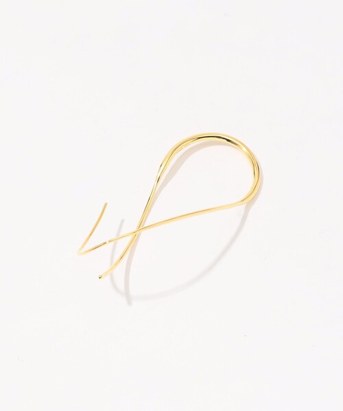 BAR JEWELLERY DRIFTゴールドドロップピアス美品 セール】BAR Jewellery DRIFT ドロップピアス（ピアス（両耳用